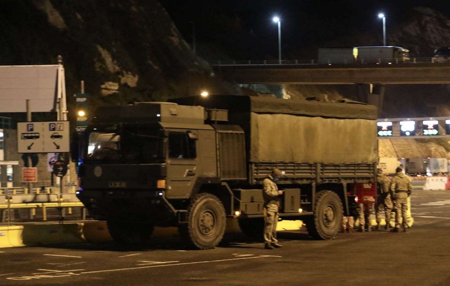 The army has been called into to help testing in Maidstone and Dartford