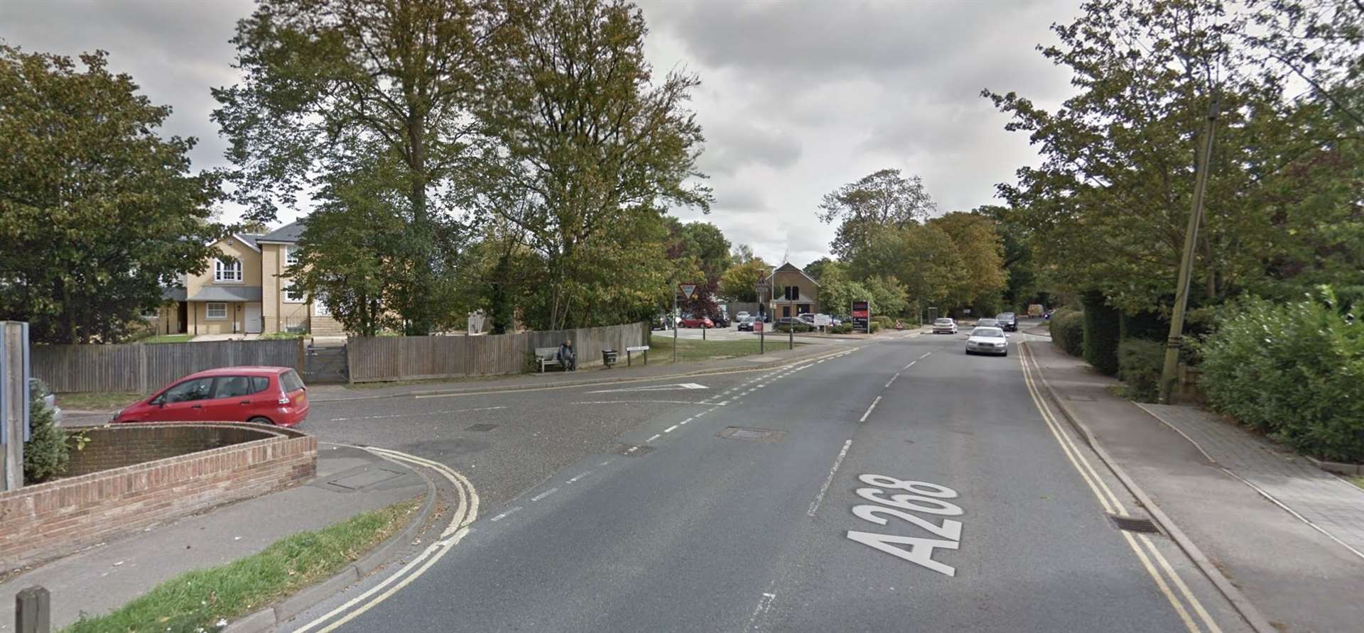The accident happened in Rye Road near the junction for Queens Road. Picture: Google Street View