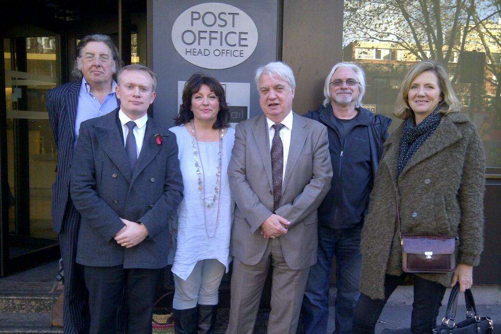 A delegation of Whitstable politicians and residents visited Post Office bosses in London.