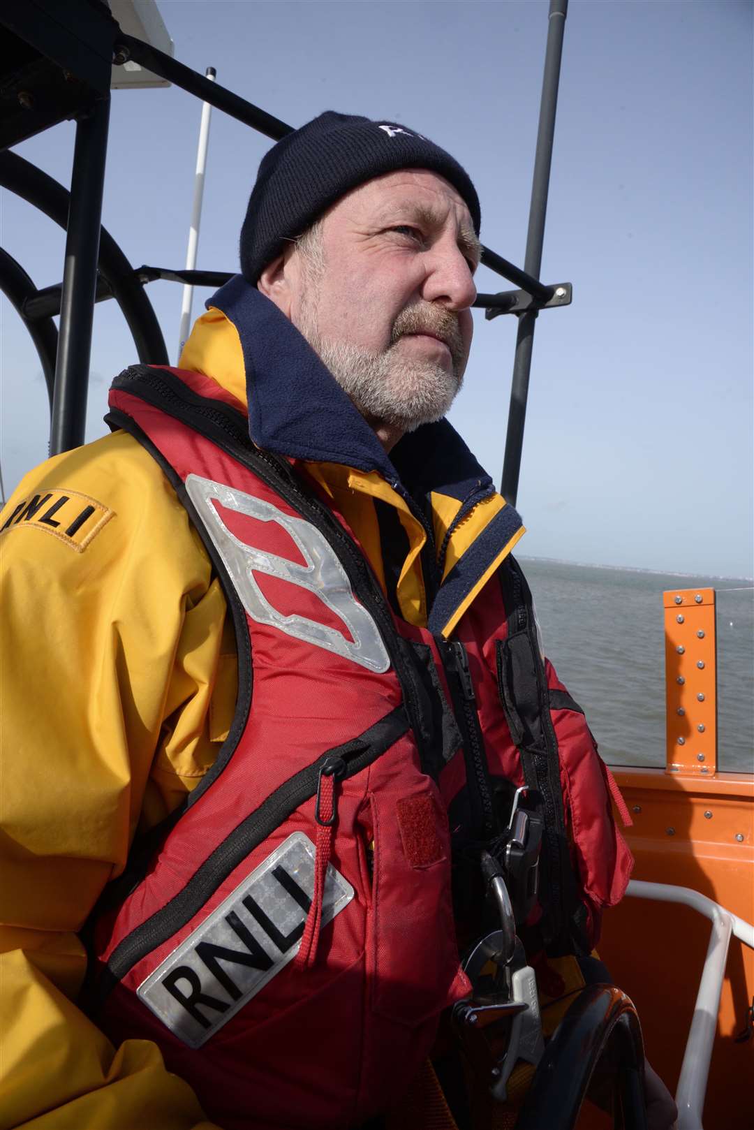 Sheerness Coxswain Robin Castle is to retire. Picture: Chris Davey