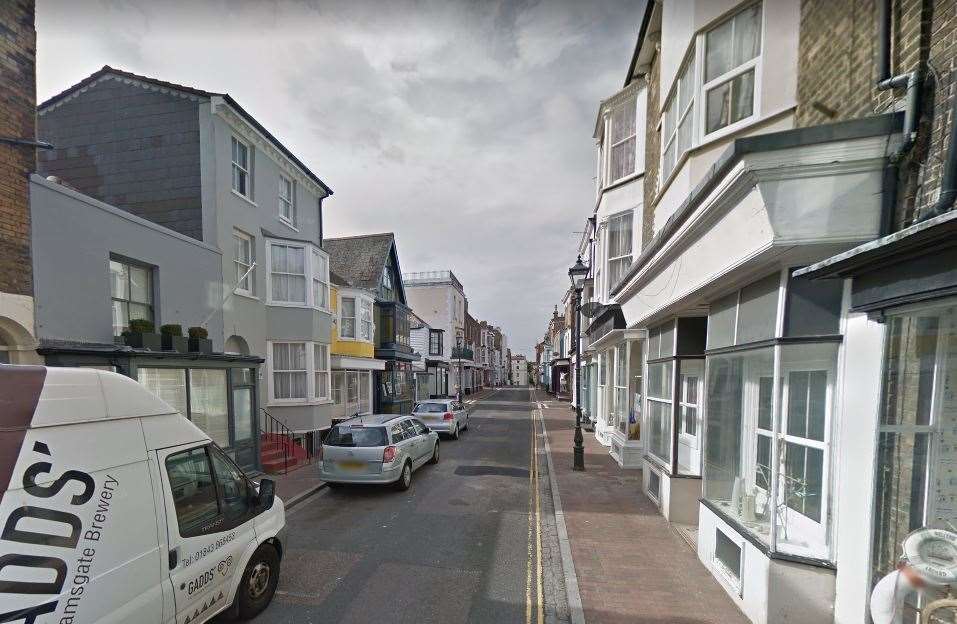Mr Crow's body was found by his grandfather at his flat in Addington Street in Ramsgate. Picture: Google (10902571)