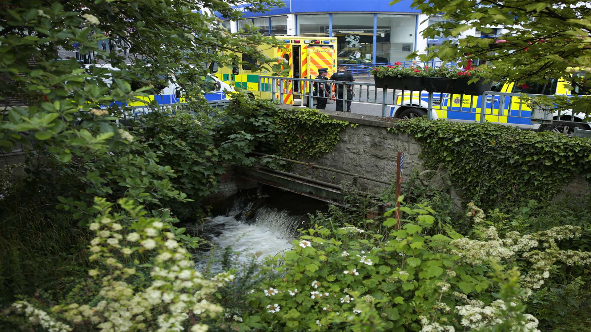 A young woman was pulled from the River Len