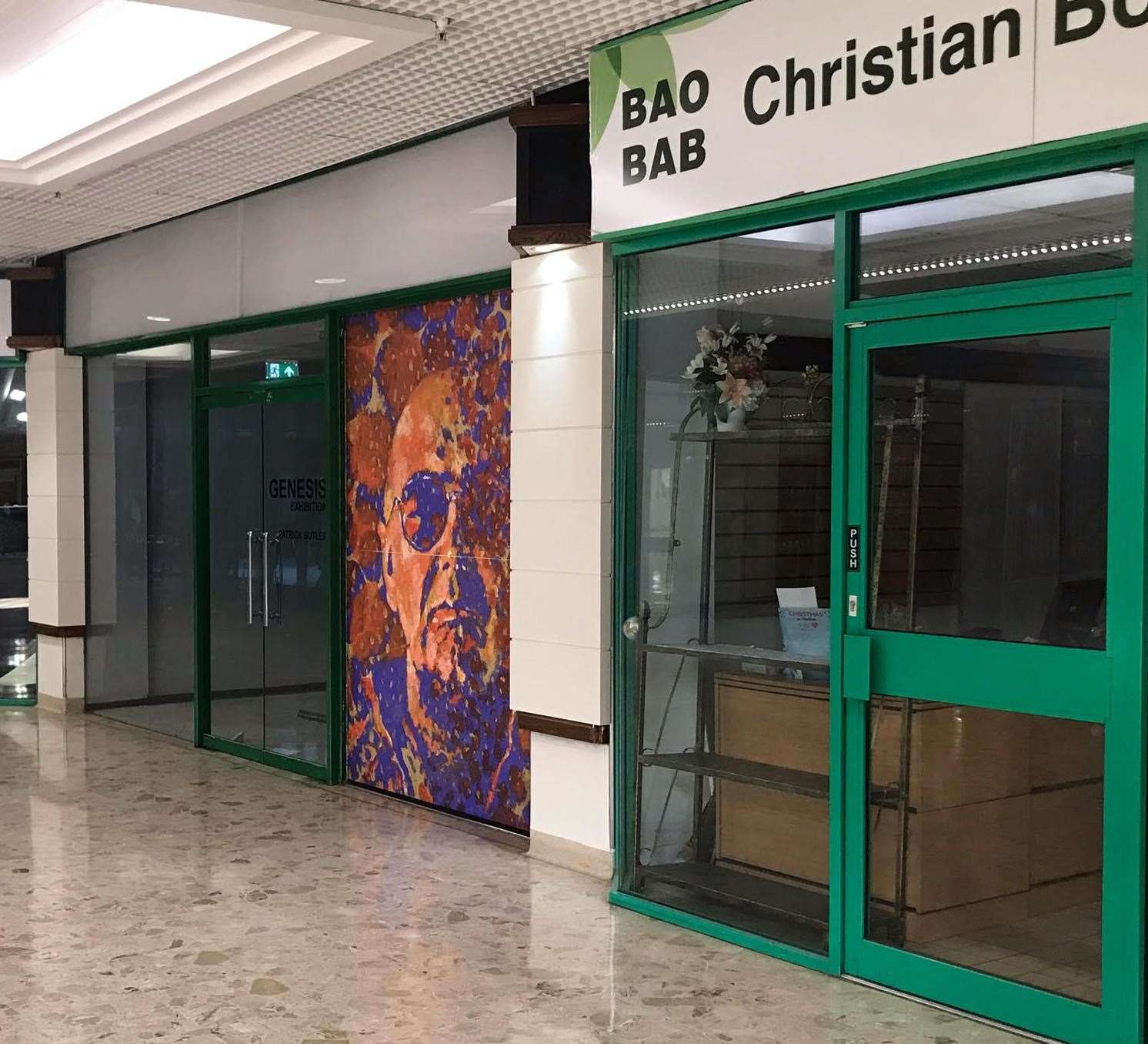 The empty Christian Bookshop on the first floor of the Pentagon which is expected to be converted into a healthy living centre