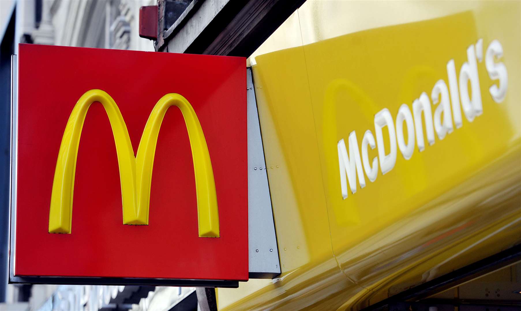 McDonald’s this week ran out of milkshakes and bottled drinks as it prioritised deliveries of other products (Nick Ansell/PA)