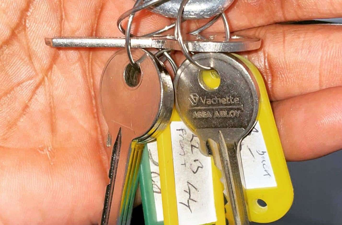 Owner Matthew Omo-Bare now has the keys to the new shop. Picture: Jerk n' Tingz Facebook