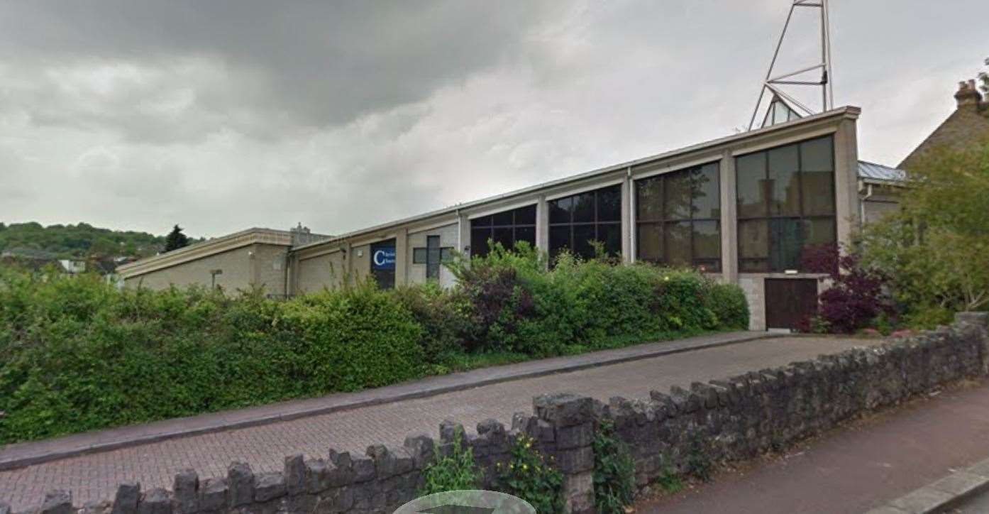 A new Covid-testing centre will open at Christ Church, in Luton Road, Chatham. Picture: Google Maps