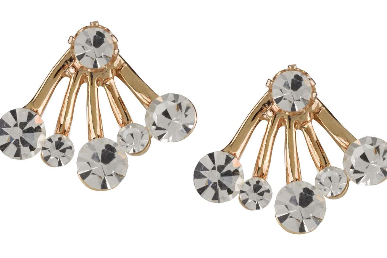 These Shooting Stones ear jackets are from a collection of modern tribal jewellery at Accessorize, £6
