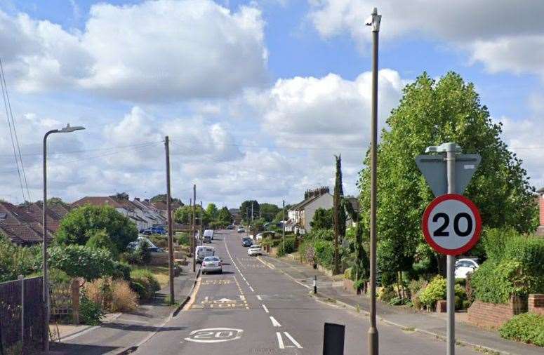 The attack is reported to have take place in Lunsford Lane. Picture: Google