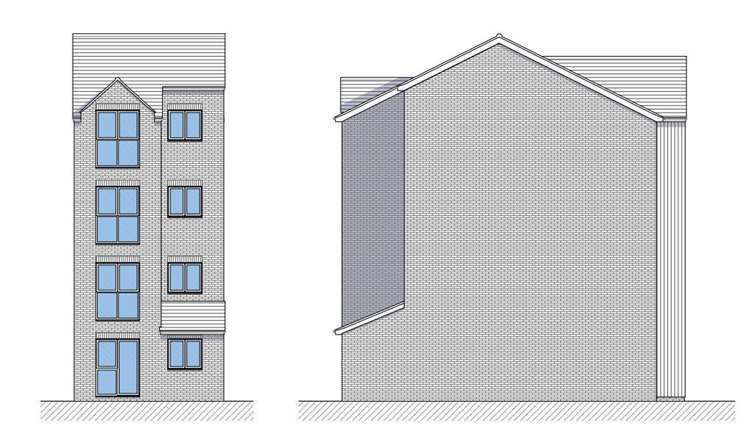 An image of how the proposed homes would have looked. Picture: Swale council