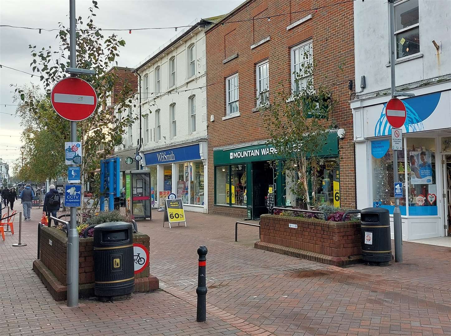 Part of Deal High Street is already permanently pedestrianised from the Sue Ryder charity shop to Lloyds Bank