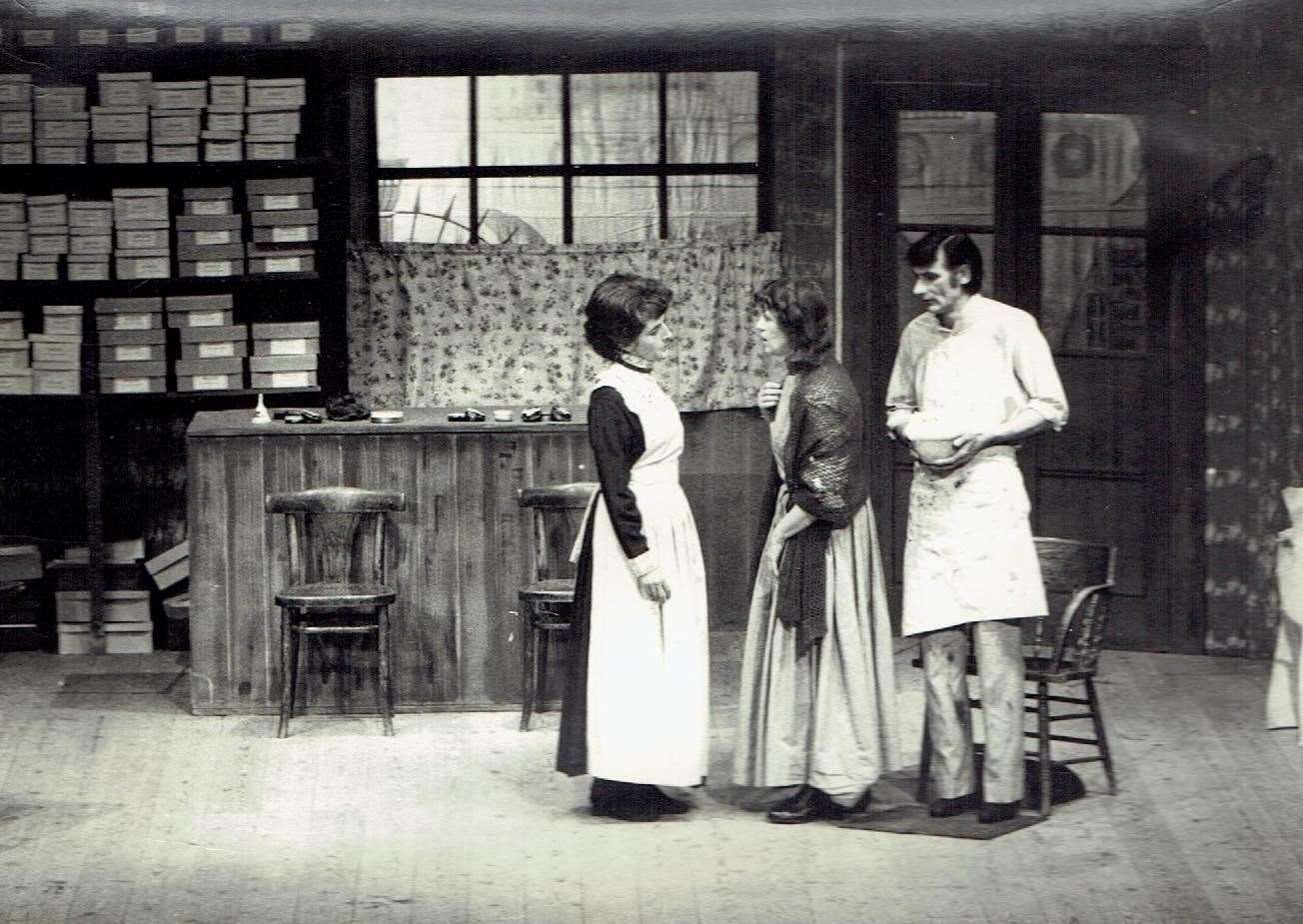 Vicky Young appearing in Hobson's Choice with the John Wesley Players