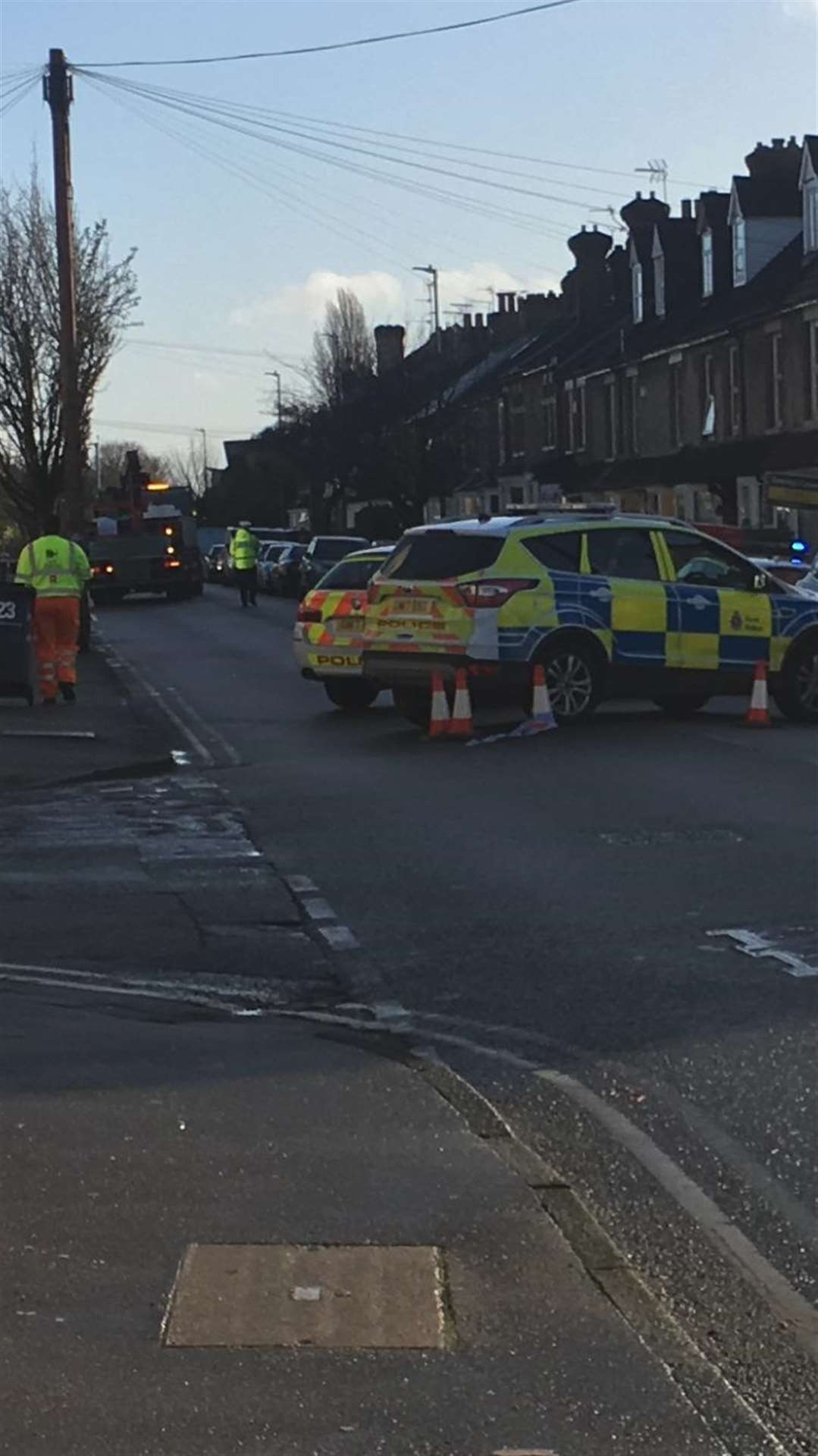 Police have closed Holland Road, Maidstone (5710977)