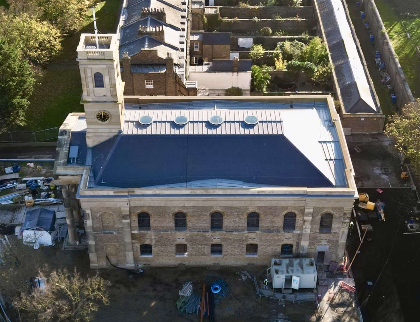 Sheerness Dockyard Church in March 2023. Picture: Philip Drew