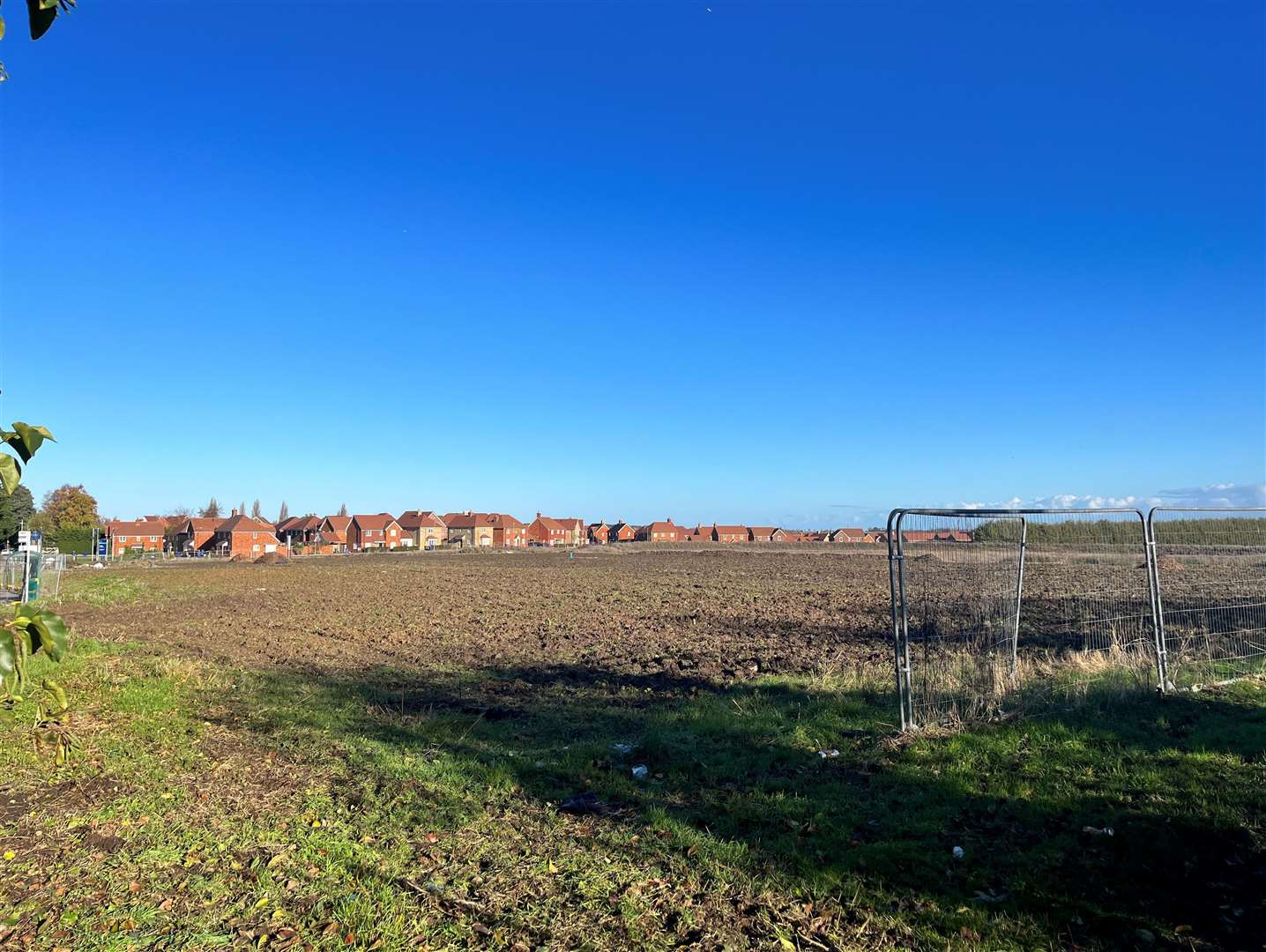The land in Love Lane, Faversham where plans have been pitched for a 67-bed care home
