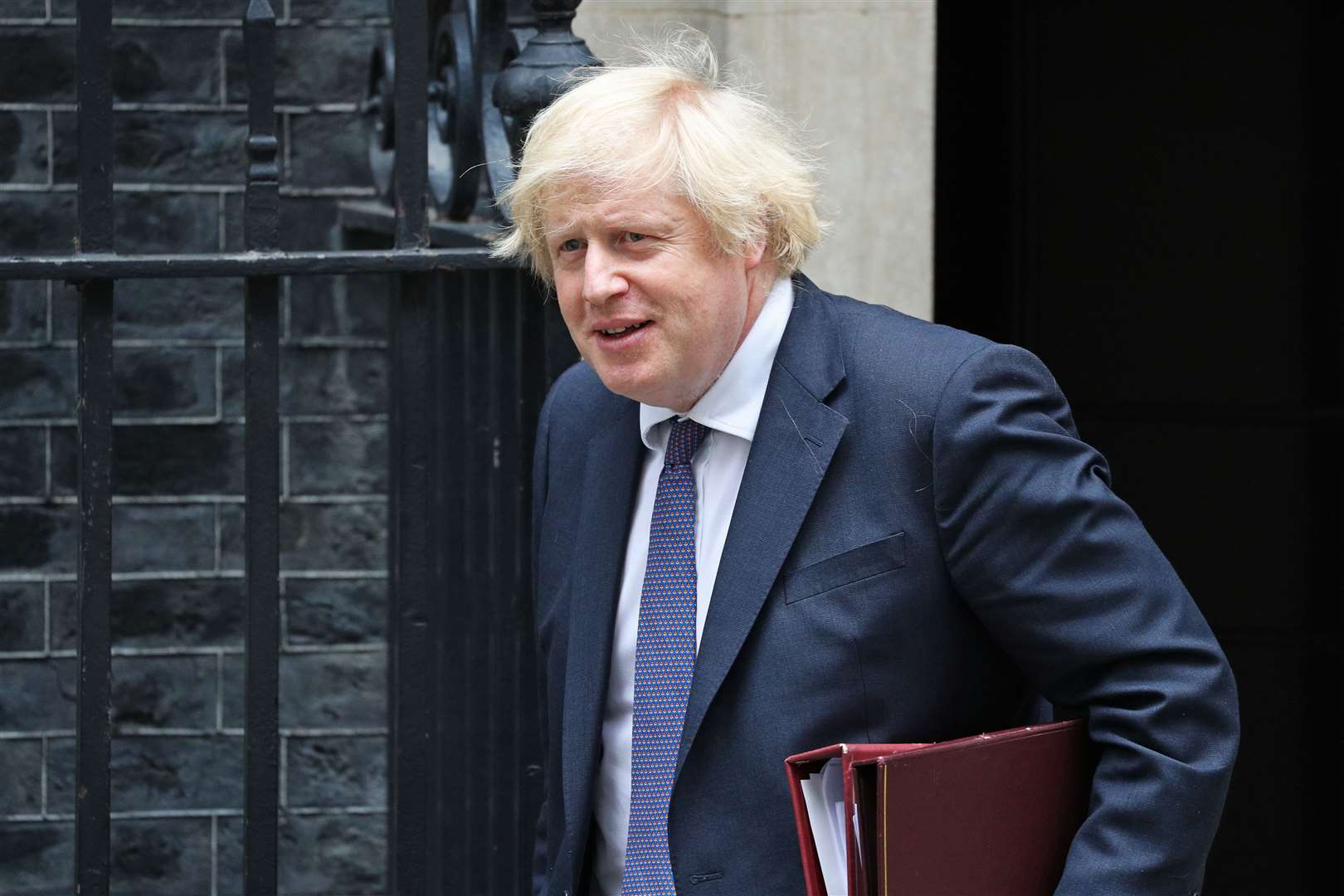 Prime Minister Boris Johnson depart (Jonathan Brady/PA)