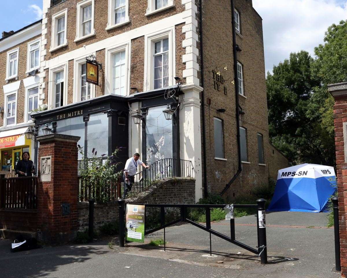 Police are investigating after a man was shot dead in Penge, near Bromley. Picture: UKNiP