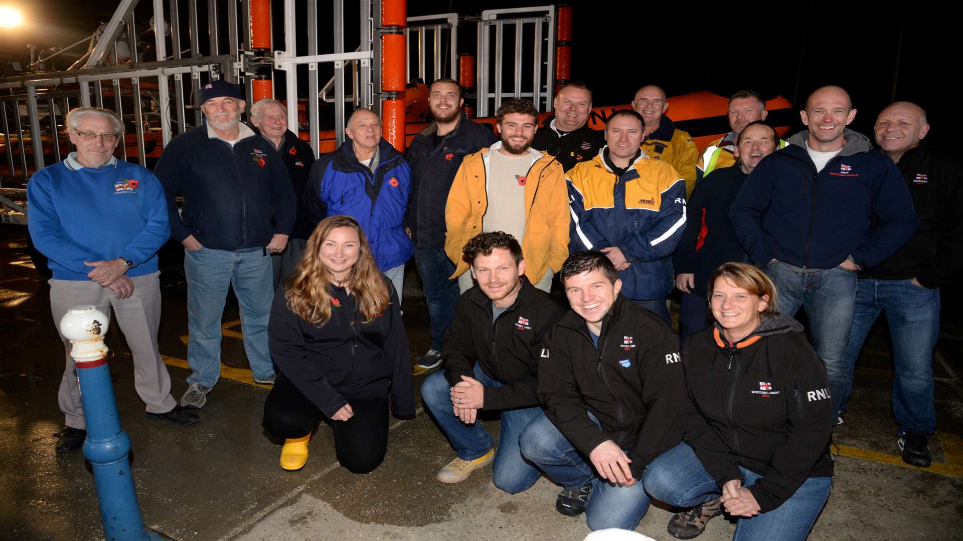 Alex visited more than 200 lifeboat stations