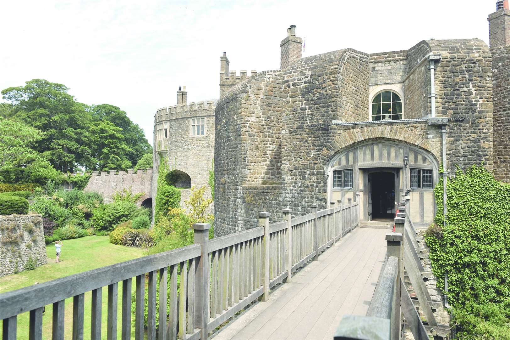 Walmer Castle was built in the 16th century