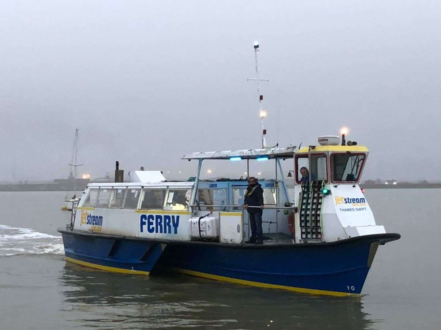 The Thames Swift Tilbury ferry
