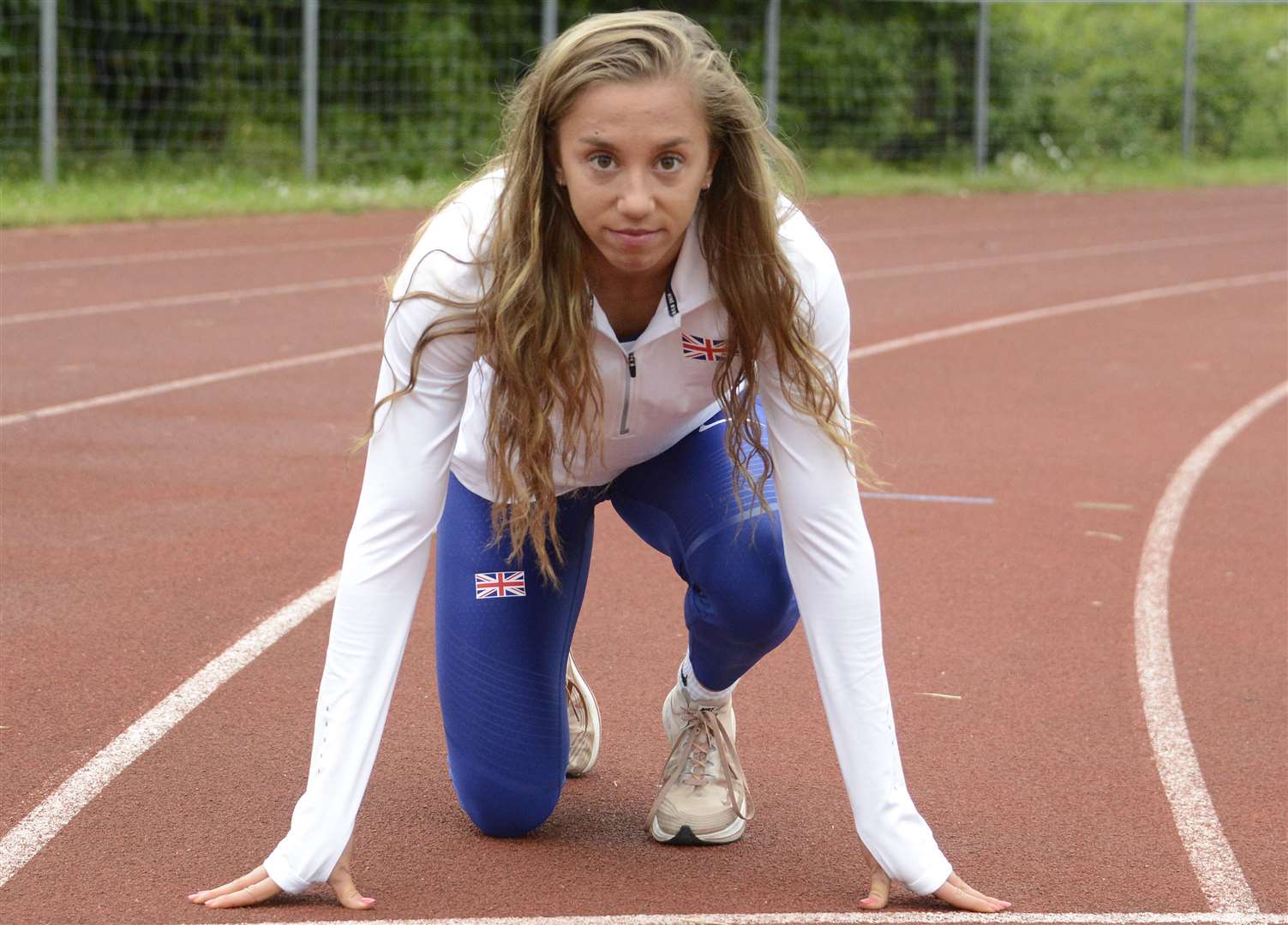 Louise Evans was recently selected to represent Great Britain in the 4x400m relay