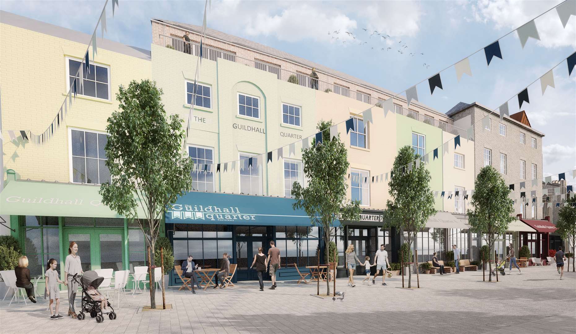 The vision for Debenhams in Guildhall Street, Canterbury