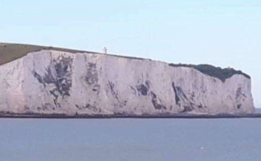 Police call handler Georgia English prevented someone going over the edge of the cliffs at Dover