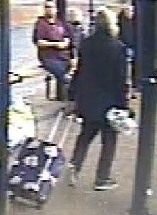 Police believe the woman pictured may be able to help their investigation. Pic: Kent Police