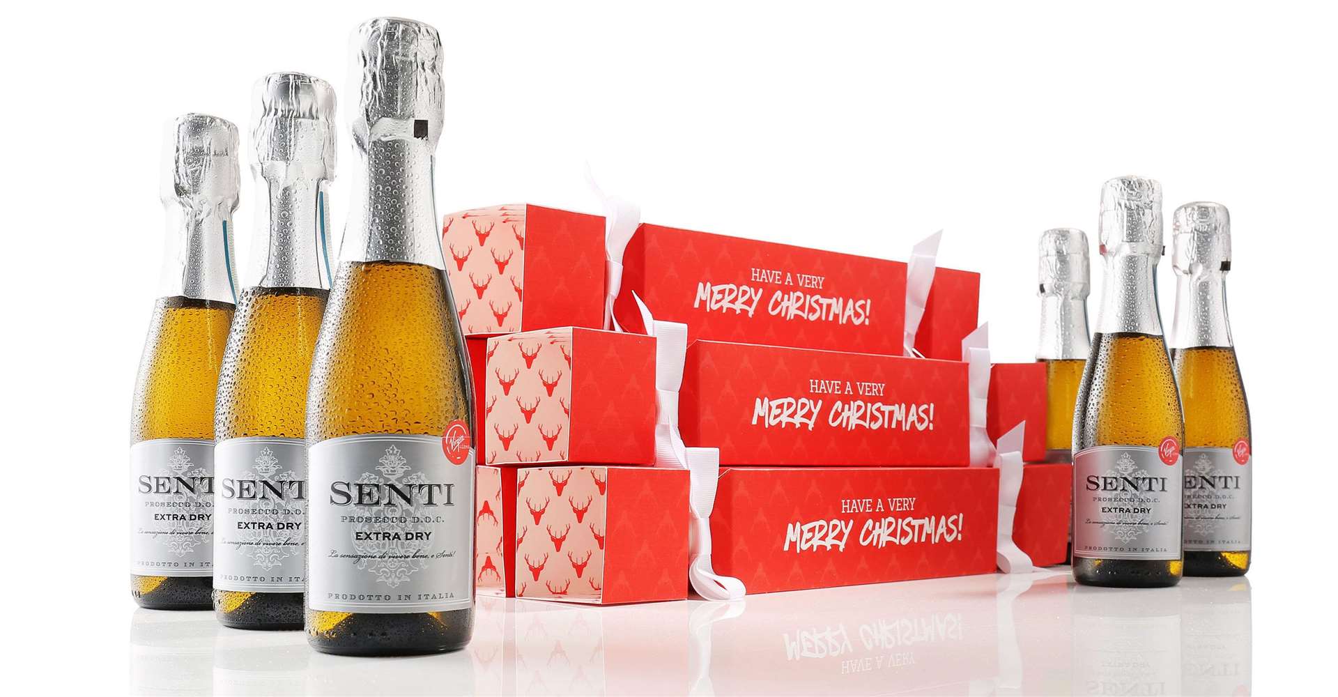Prosecco Christmas Crackers