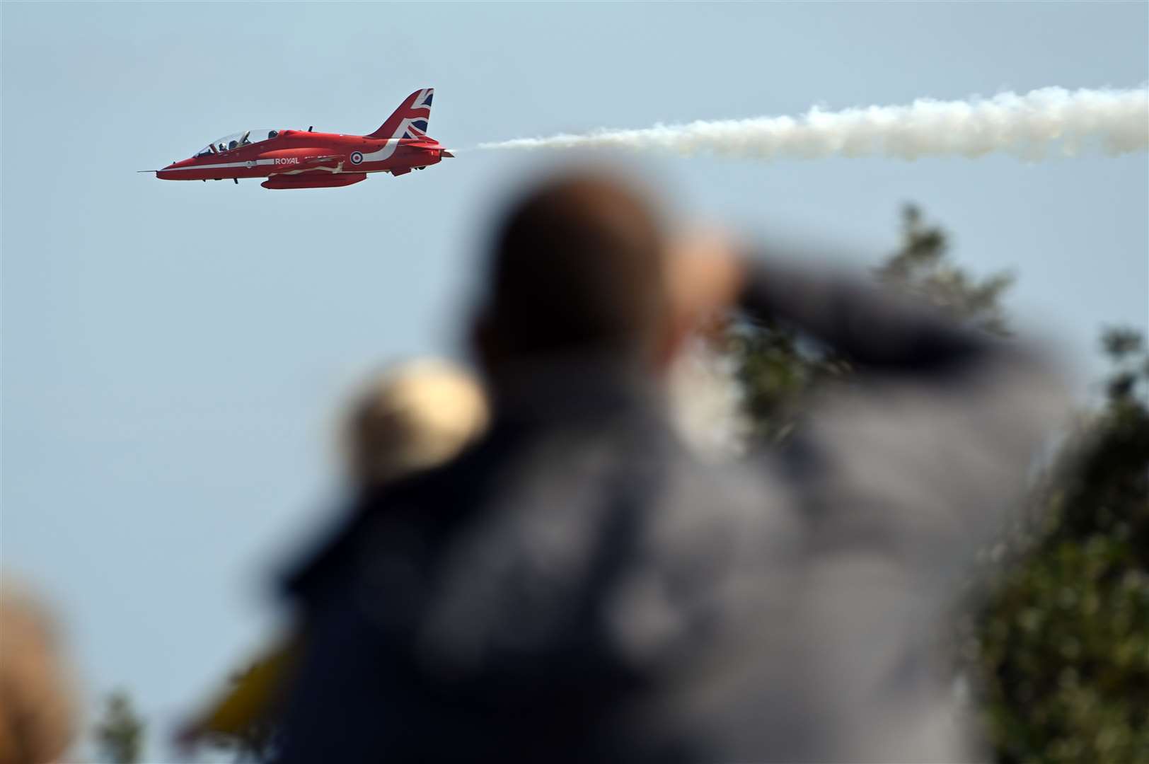Thousands are expected to view the Red Arrows in Folkestone later this month. Picture: Barry Goodwin