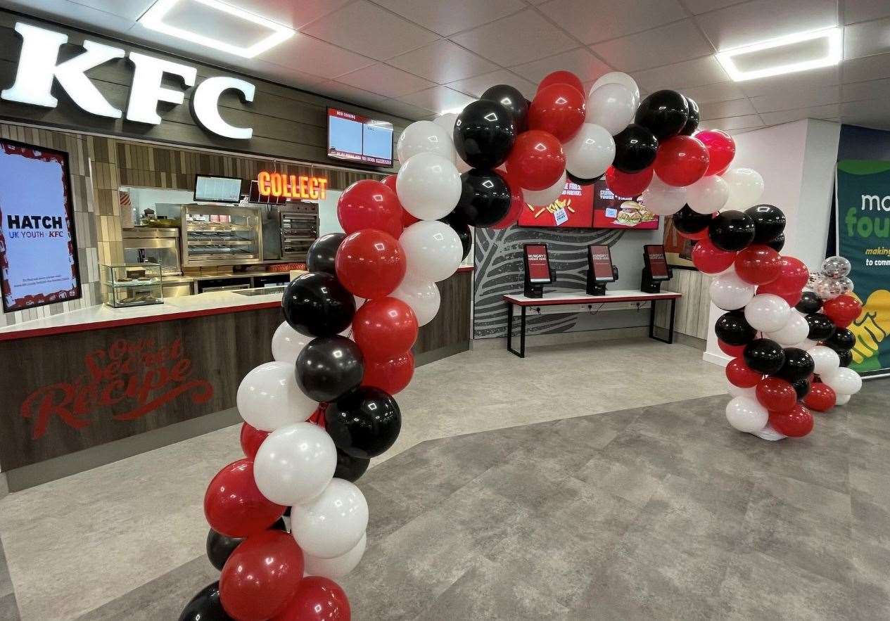 KFC has opened at the Moto Medway services on the M2. Picture: Moto
