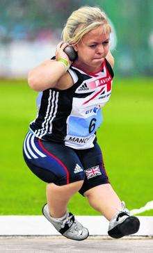 Dwarf athlete Vicky Silk