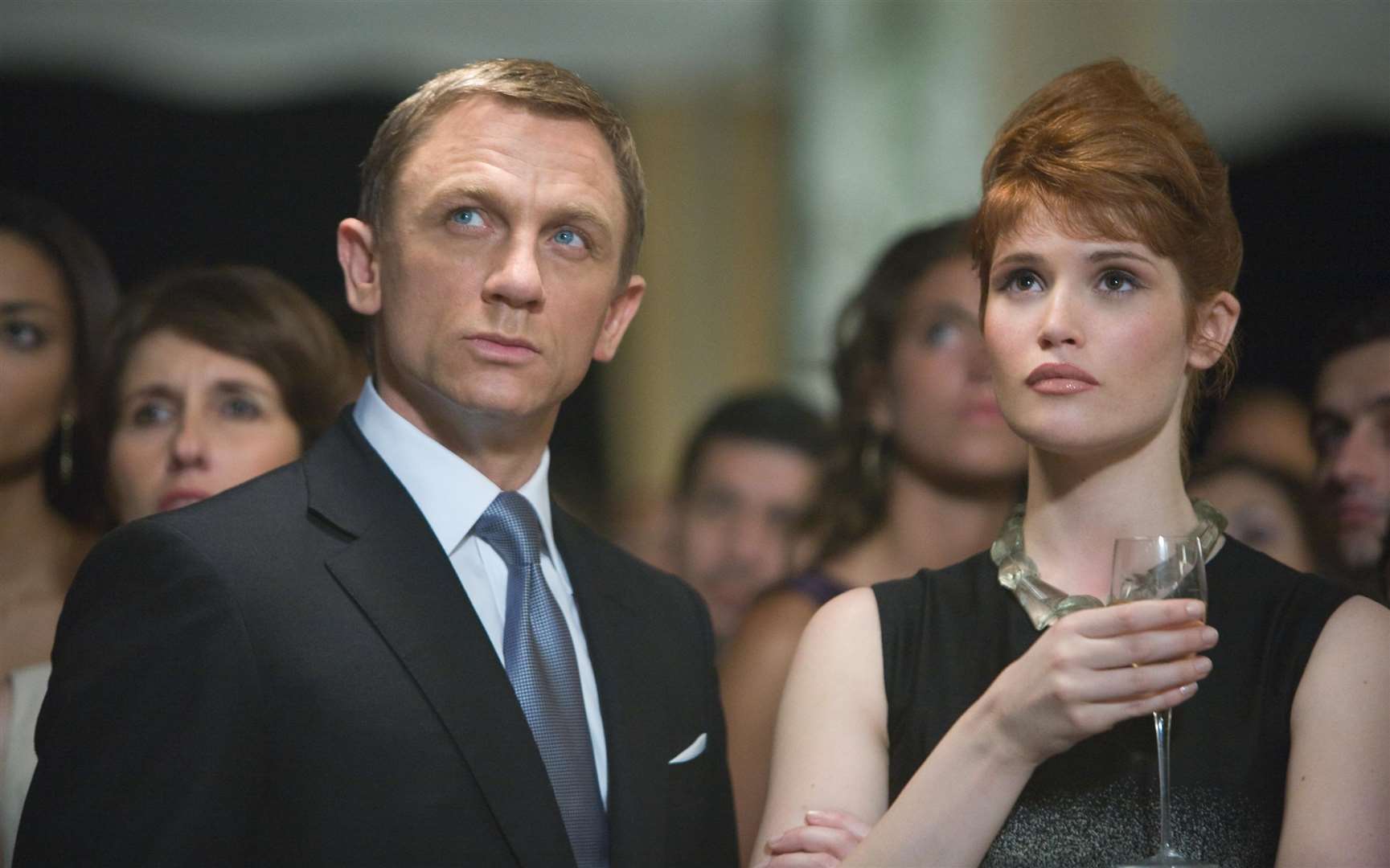 Kent's Gemma Arterton as Agent Fields and Daniel Craig as Bond in Quantum of Solace. Picture: Sony Pictures