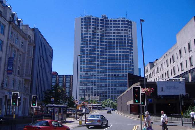 Alpha Tower, Birmingham, also now Grade II listed