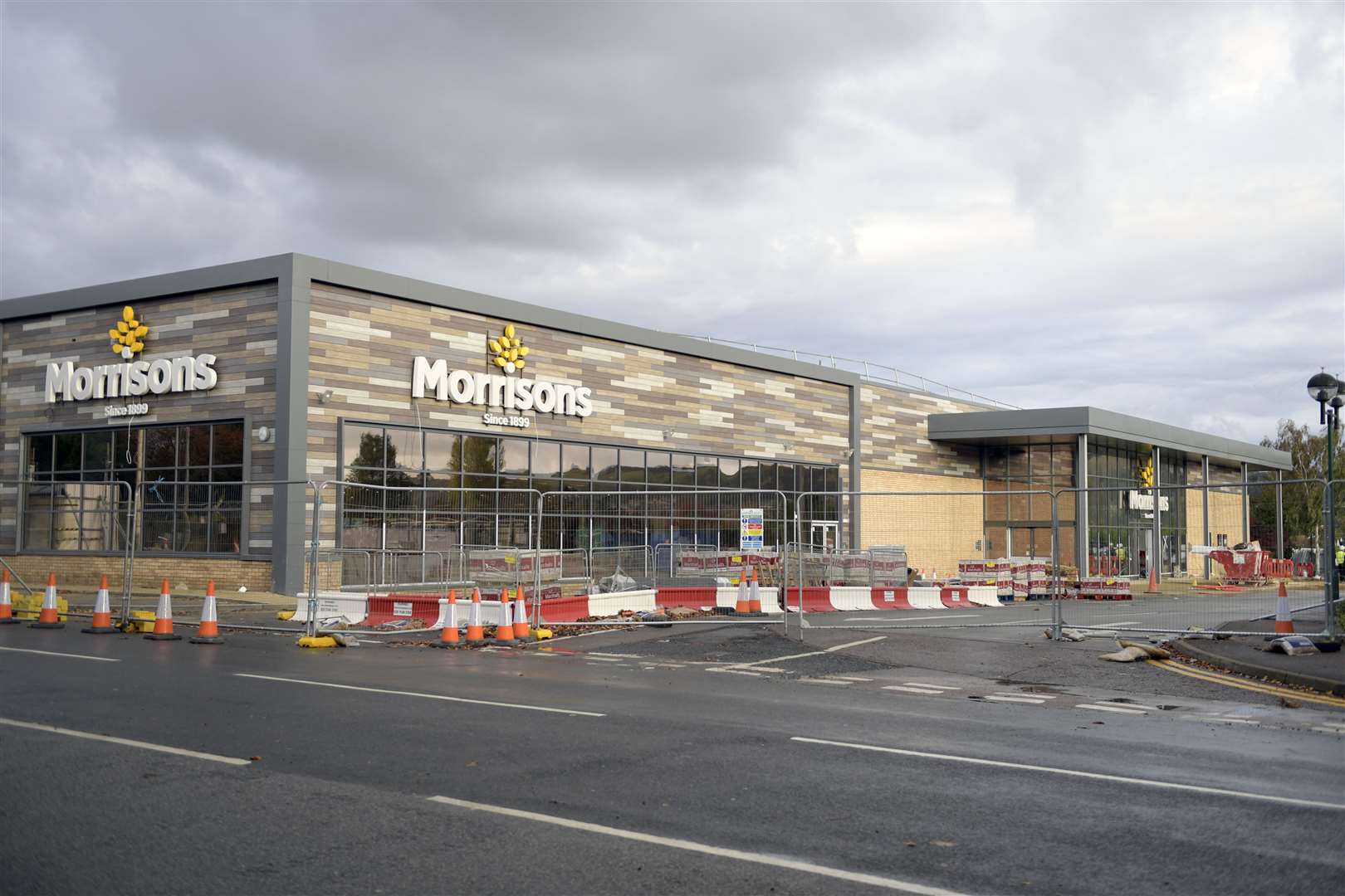 There's only one day to go until Morrisons opens. Picture: Barry Goodwin