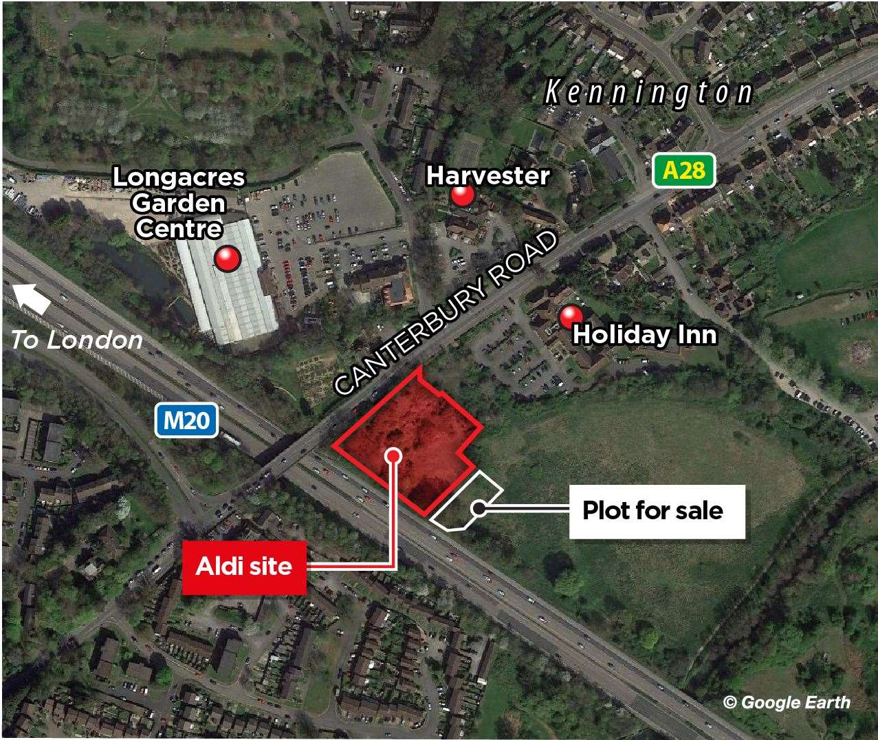 A smaller plot of land has been earmarked for sale