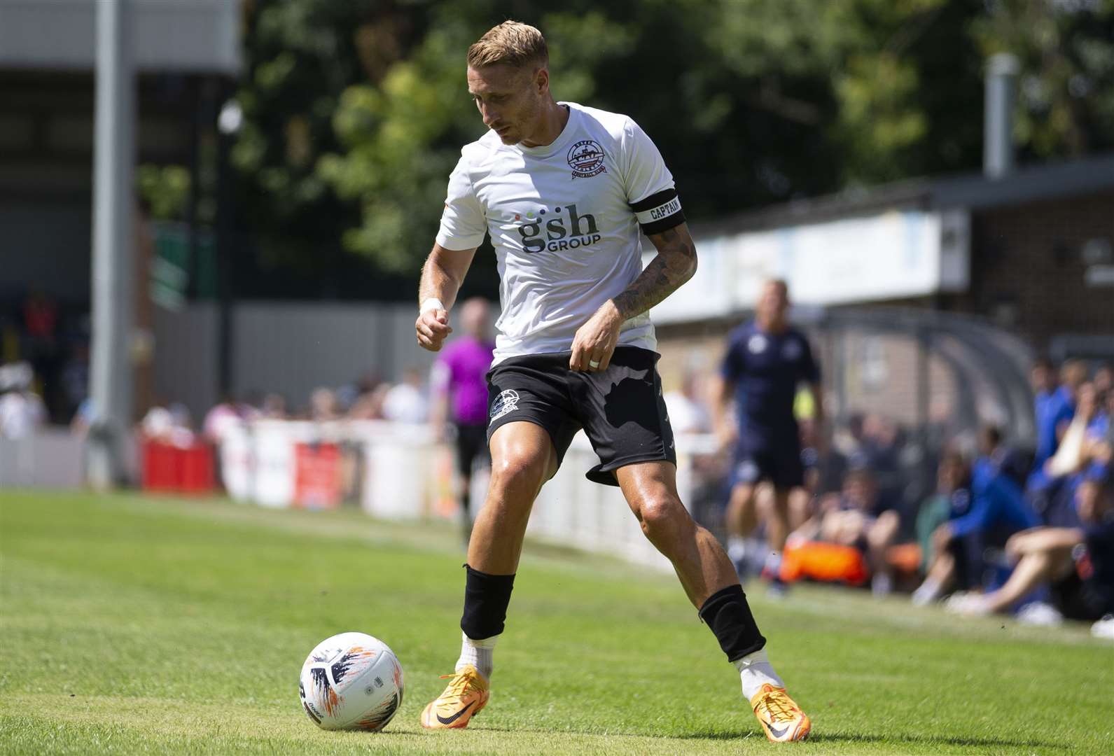 Lee Martin - missed the weekend defeat to Hampton through suspension and also is unavailable this Saturday. Picture: KPI