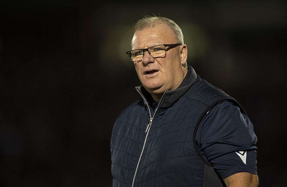 Teams in the Championship and SPL have shown interest in Gillingham manager Steve Evans this season Picture: Ady Kerry