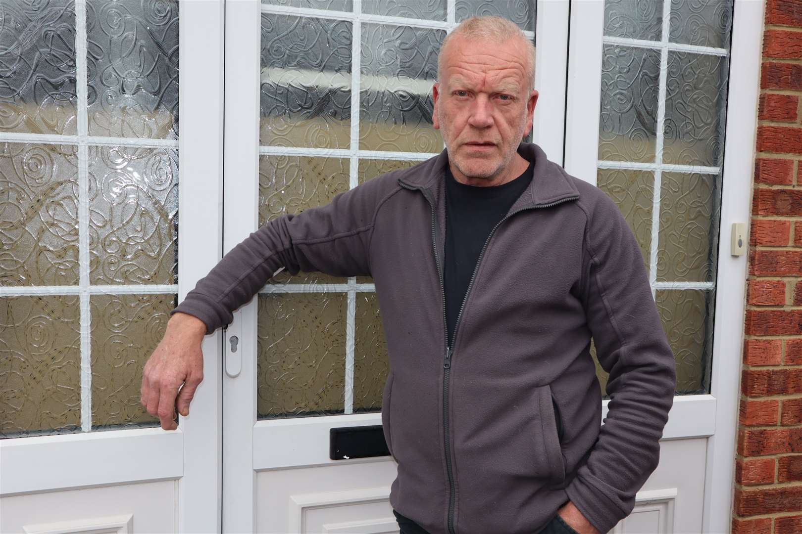 Bob White at his home in Park Road, Sheerness. Picture: John Nurden