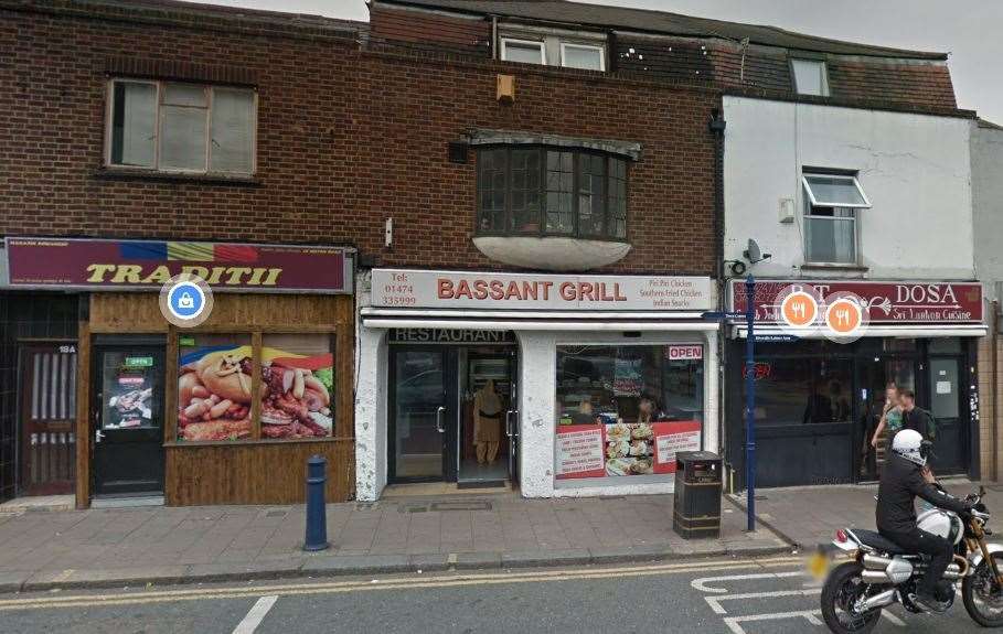 The conversion of a restaurant in Milton Road is being considered by Gravesham council. Picture: Google