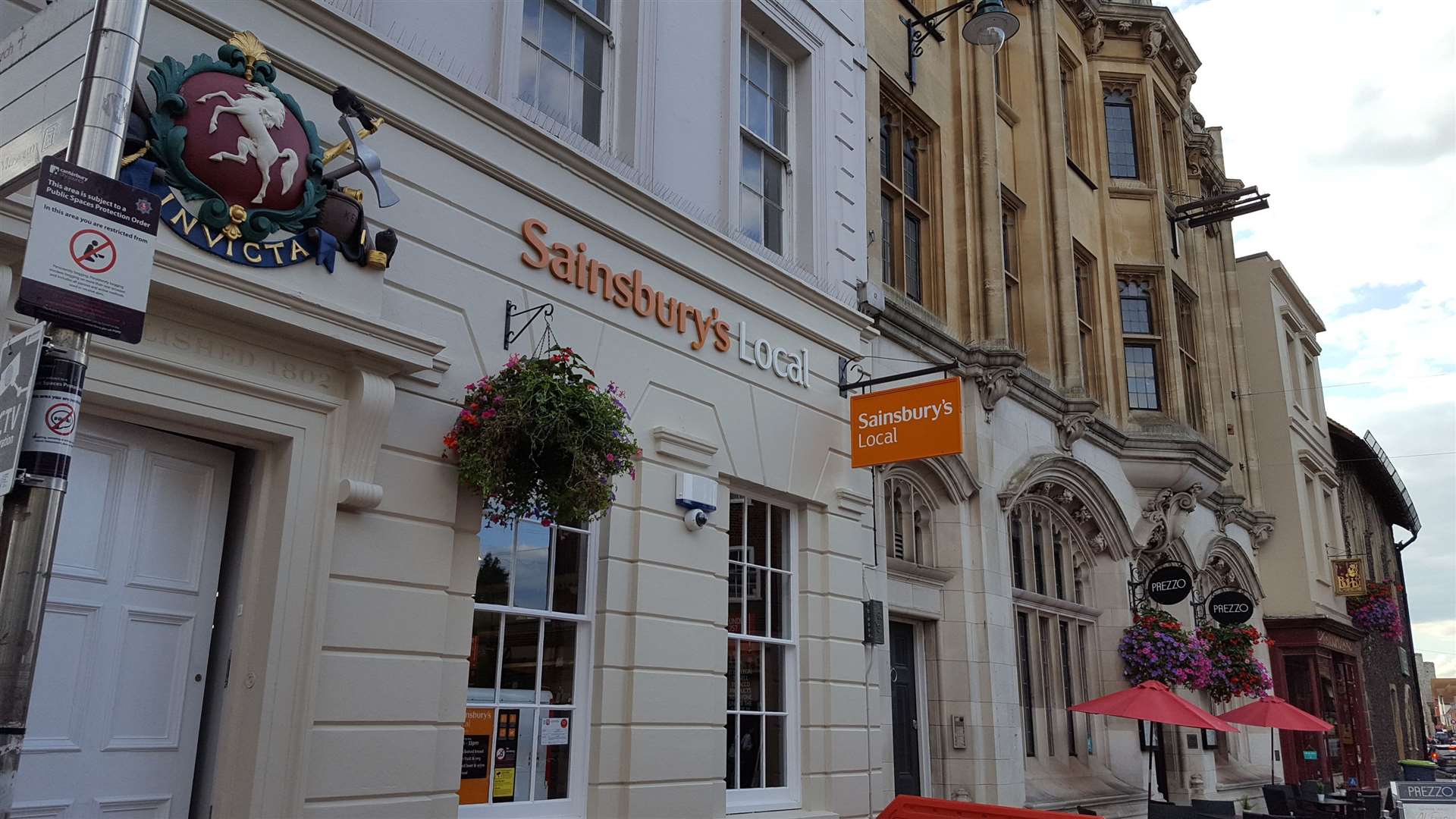 The new Sainsbury's opened earlier this month