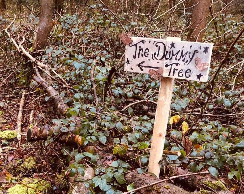 A sign leads the way. Picture: Gemma Dodsworth