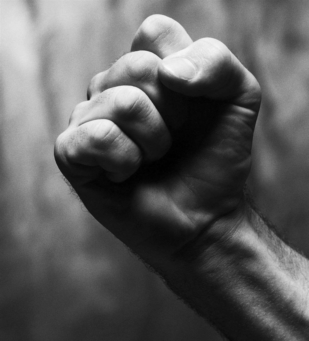 Lewis Jacobs punched a wall as he was taken down to the cells. Picture: Thinkstock Image