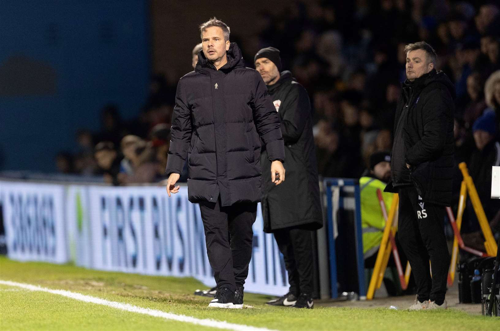 Gillingham head coach Stephen Clemence has switched formation in recent games Picture: @Julian_KPI