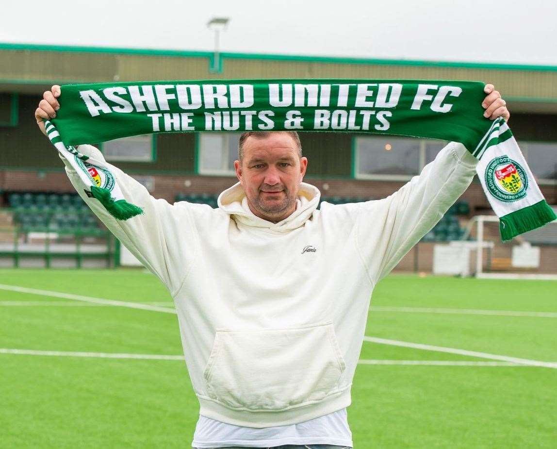 Danny Kedwell is the new manager of Ashford United. Picture: Ian Scammell