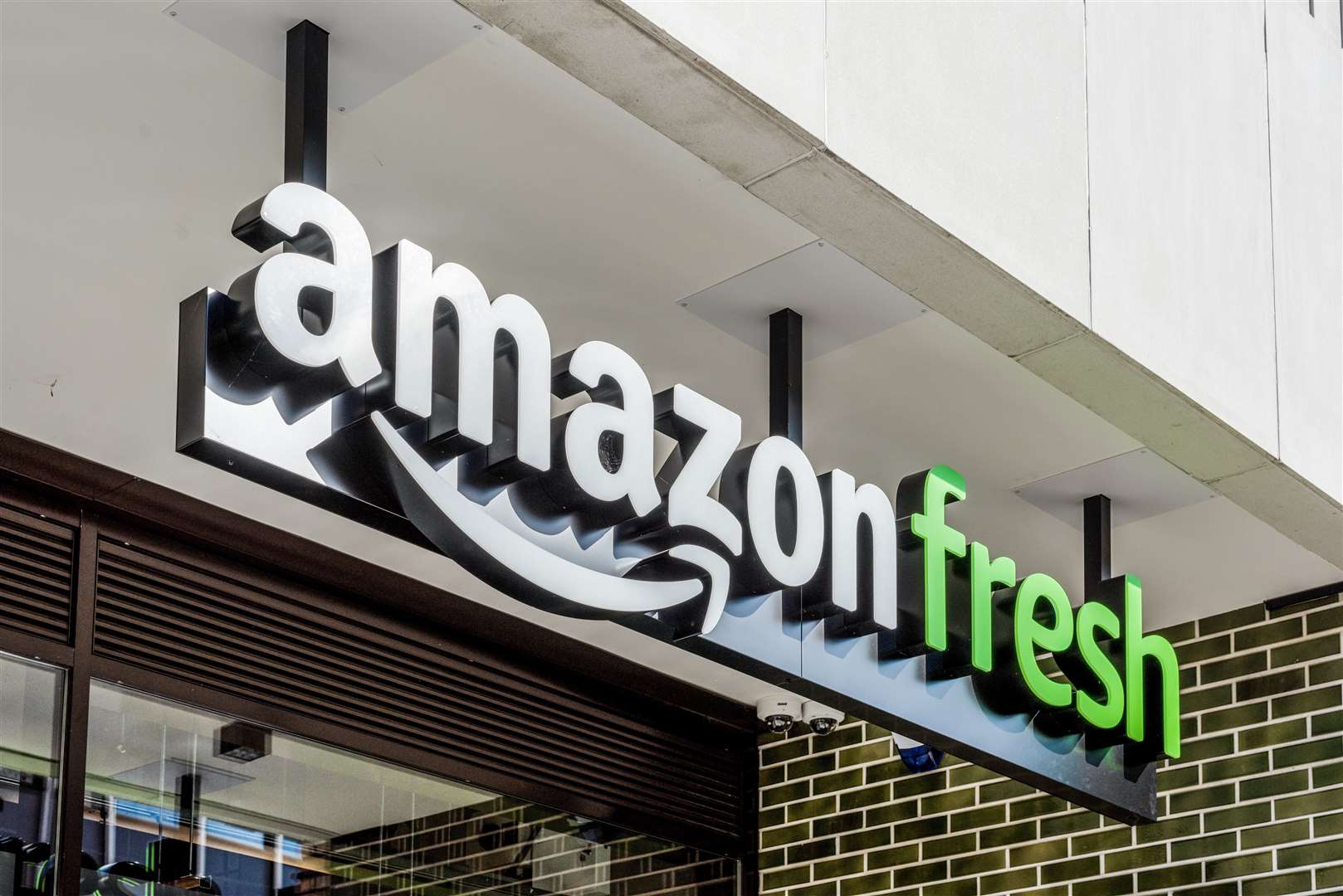Amazon Fresh is opening its first store outside of London today in Sevenoaks.  Photo: Amazon
