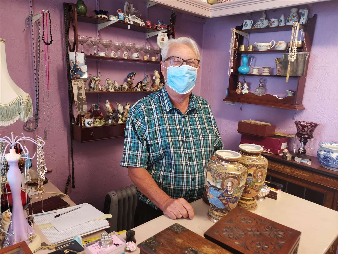 Malcolm Rowlett, owner of Antiquarian Antiques (39097155)