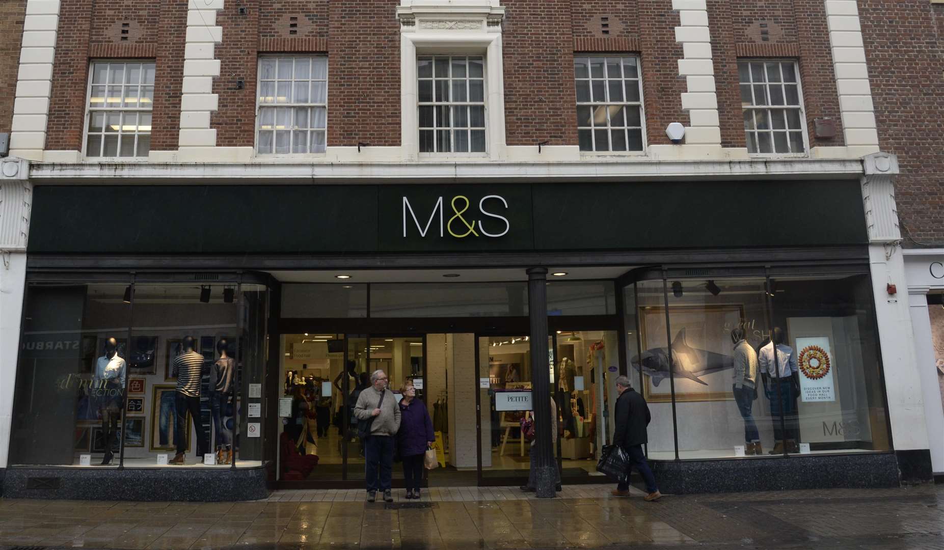 The woman was mugged at Marks and Spencer in Canterbury