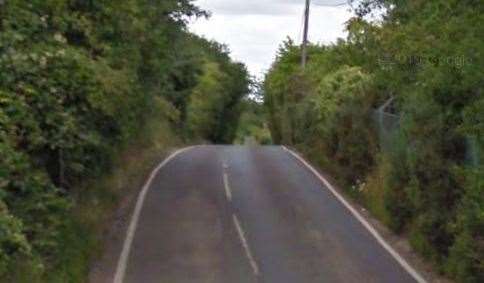 The view Mr Petherbridge would have had as he drove along Lower Road. Image: Google Streetview