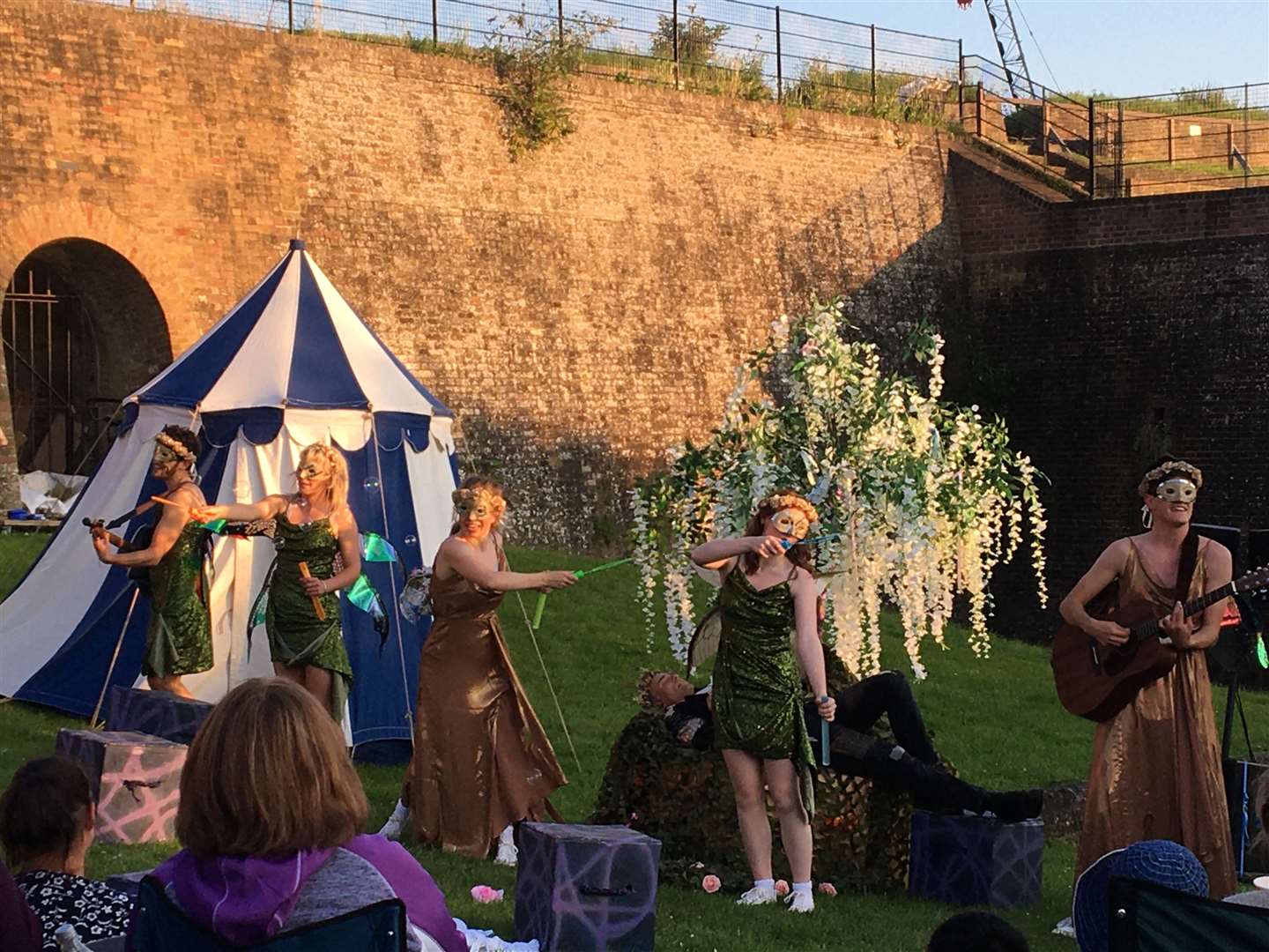 Changeling Theatre performed A Midsummer Night's Dream in 2021; this year, they will perform Othello and The Importance of Being Earnest. Picture: Angela Cole