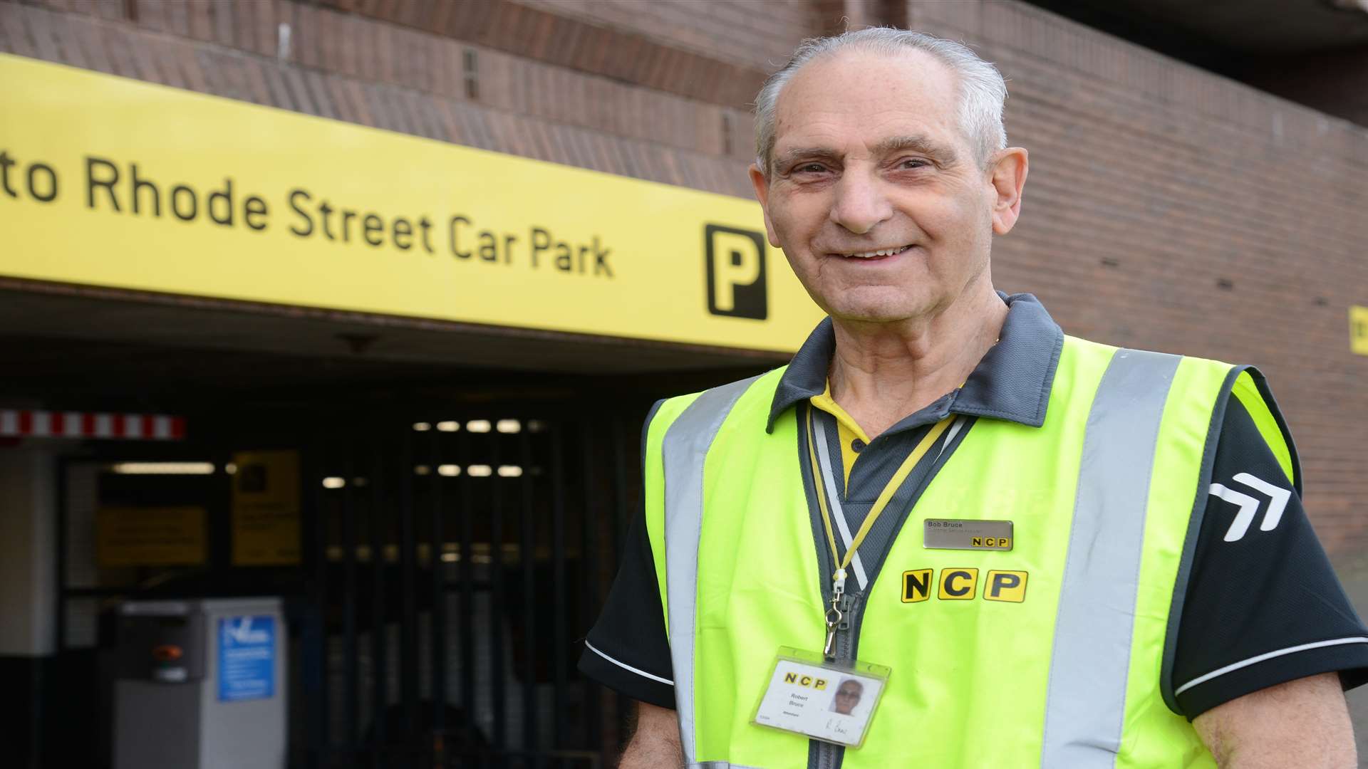 Bob Bruce, customer service assistant for NCP in Chatham, has been named Parking Person of the Year at the British Parking Awards